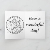 Carte de Noël : Joyeux Noël étoilé (Intérieur)