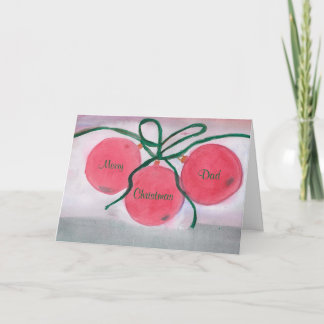 Carte de Noël, Joyeux, Papa, Noël