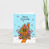 Carte de Noël Joyeux personnalisée (Devant)