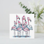 Carte de Noël Joyeux Tropical (Debout devant)