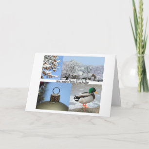 Carte de Noël Joyeux Voisin