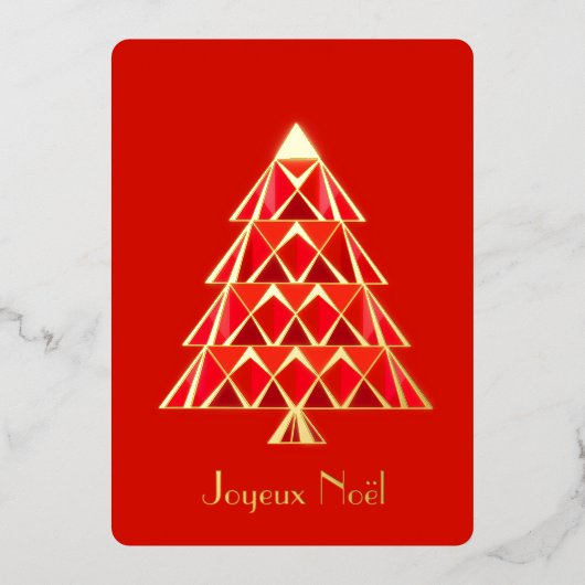 Carte de Noël Joyoux Noel (Recto)