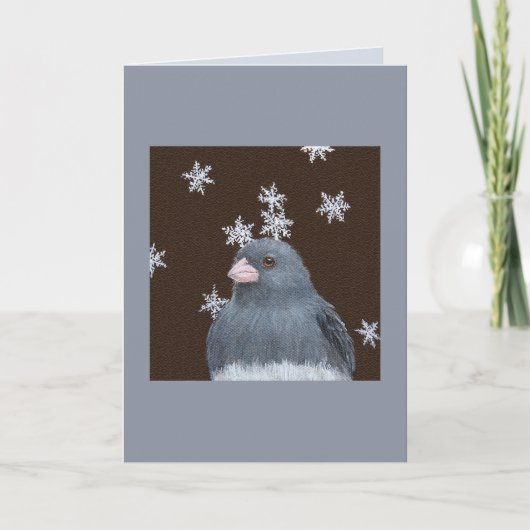 Carte de Noël Junco (Devant)
