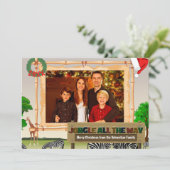 Carte de Noël Jungle (Debout devant)