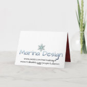 Carte de Noël Jungle Leopard - édition rouge (Dos)