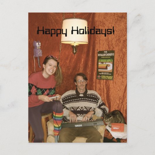 Carte de Noël Kim et Josh (Devant)