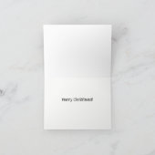 Carte de Noël KiniArt Westie (Intérieur)