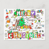 Carte de Noël Kiwi par Nicole Janes (Devant)