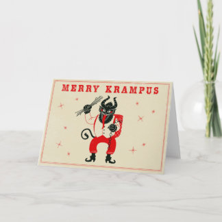 Carte de Noël - Krampus