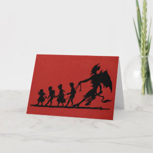 Carte de Noël Krampus