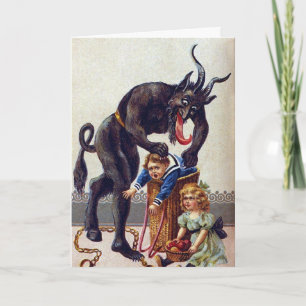 Carte de Noël Krampus