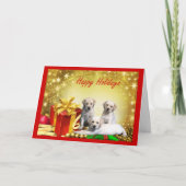 Carte de Noël Labrador Retriever8 (Devant)