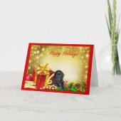 Carte de Noël Labrador Retriever 7 (Devant)