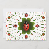 Carte de Noël Ladybug (Devant)