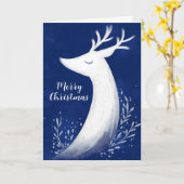 Carte de Noël "L'amour d'un berger" (Fleur jaune)