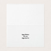 Carte de Noël Landrover de bywhacky (Inside Unfolded)