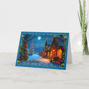 Carte de Noël Lane Lune