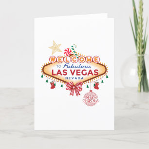 Carte de Noël Las Vegas