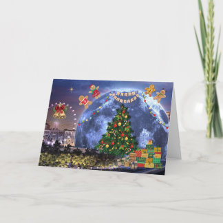 Carte de Noël Las Vegas