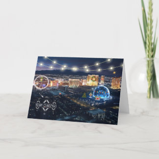 Carte de Noël Las Vegas