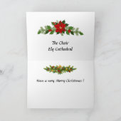 Carte de Noël - Le Chœur, Cathédrale d'Ely (Intérieur)