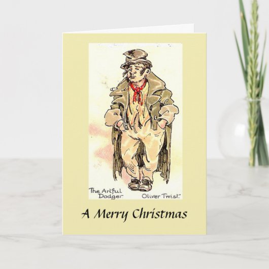 Carte de Noël - Le Renard rusé (Devant)