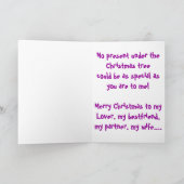 Carte de Noël lesbienne (Intérieur)