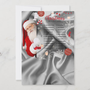 Carte de Noël Liste de regroupement