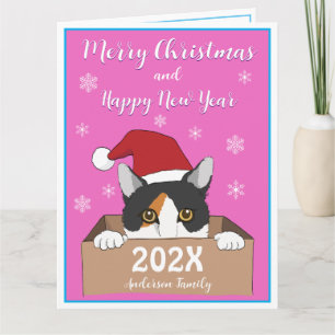 Carte de Noël Little Kitty
