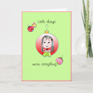 Carte de Noël Little Things - 3ème option