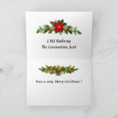 Carte de Noël - LMS - L'Ecole de Couronnement (Intérieur)