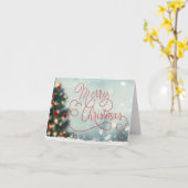 Carte de Noël Luke 2-11 CSLewis Christmas (Fleur jaune)