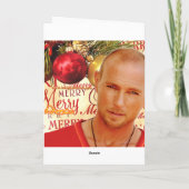 Carte de Noël Luke Goss 2009 (Dos)