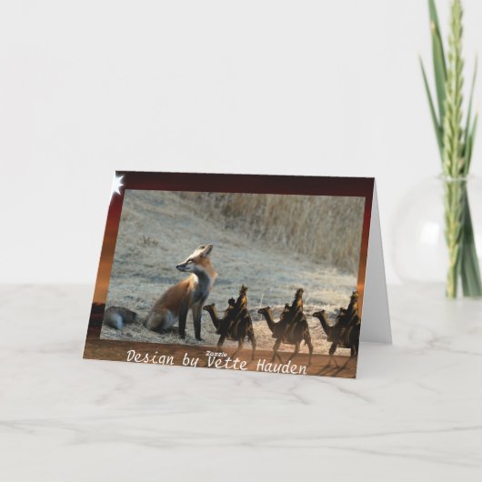 Carte de Noël, lumière éternelle (Dos)