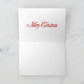 Carte de Noël Mackinac Bridge Camion Vintage (Intérieur)