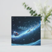 Carte de Noël magique (Debout devant)