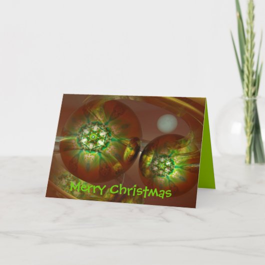 Carte de Noël magique (Devant)