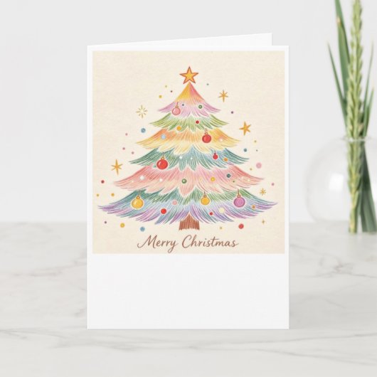 Carte de Noël magique (Devant)