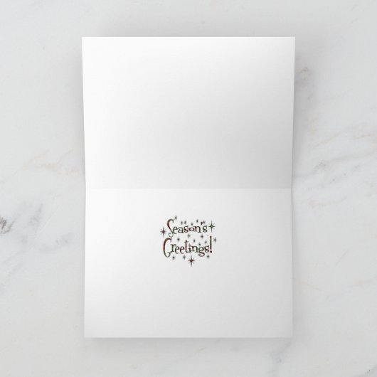 Carte de Noël maltaise (Intérieur)