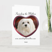 Carte de Noël maltaise (Dos)