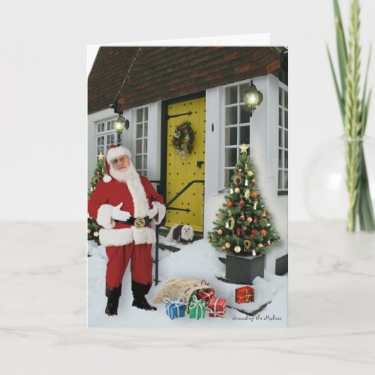 Carte de Noël maltaise (Devant)