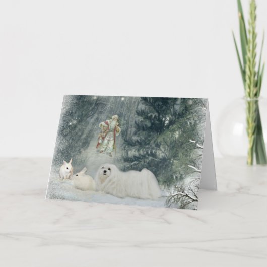 Carte de Noël maltaise (Devant)