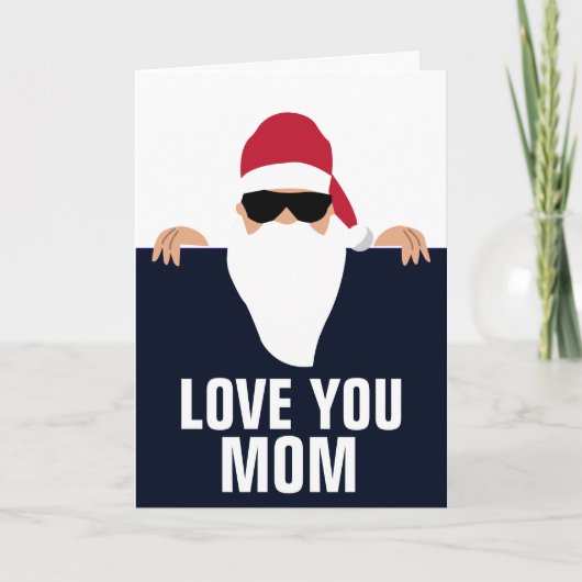 CARTE DE NOËL MAMAN T'AIME (Devant)