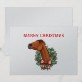 Carte de Noël Mare-y 2 (Devant / Derrière)