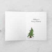 Carte de Noël Marie et enfant (Intérieur)