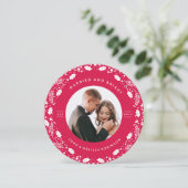 CARTE DE NOËL MARIÉE & BRIGHTJUSTE MARIÉE (Debout devant)