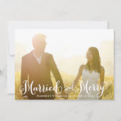 Carte de Noël mariée et mariée (Devant)