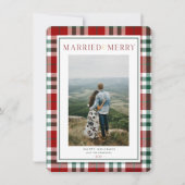 Carte de Noël mariée et mariée (Devant)