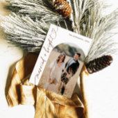 Carte de Noël Mariés & Brillants, Carte Bohème