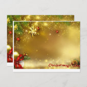 Carte de Noël Marri (Devant / Derrière)